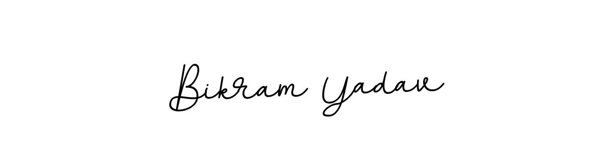 How to make Bikram Yadav signature? BallpointsItalic-DORy9 is a professional autograph style. Create handwritten signature for Bikram Yadav name. Bikram Yadav signature style 11 images and pictures png