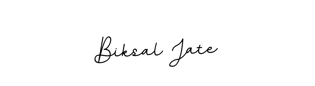 if you are searching for the best signature style for your name Biksal Jate. so please give up your signature search. here we have designed multiple signature styles  using BallpointsItalic-DORy9. Biksal Jate signature style 11 images and pictures png