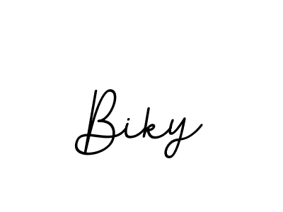 Also You can easily find your signature by using the search form. We will create Biky name handwritten signature images for you free of cost using BallpointsItalic-DORy9 sign style. Biky signature style 11 images and pictures png