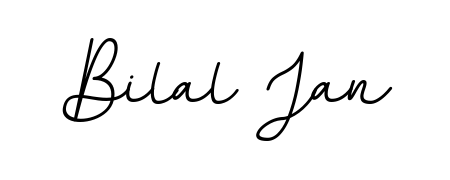 Get an exclusive digital autograph for Bilal Jan. The BallpointsItalic-DORy9 typeface captures the charm of real penmanship on paper. Bilal Jan signature style 11 images and pictures png