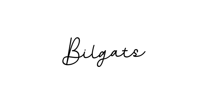 How to make Bilgats signature? BallpointsItalic-DORy9 is a professional autograph style. Create handwritten signature for Bilgats name. Bilgats signature style 11 images and pictures png