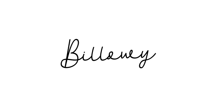 Similarly BallpointsItalic-DORy9 is the best handwritten signature design. Signature creator online .You can use it as an online autograph creator for name Billowy. Billowy signature style 11 images and pictures png