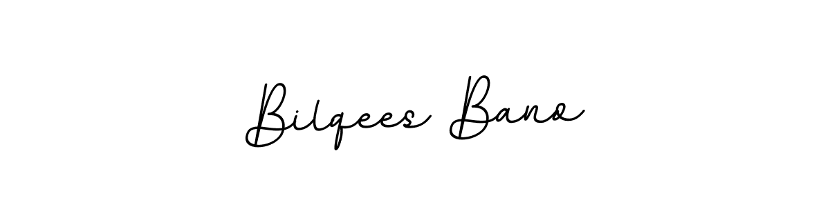 How to make Bilqees Bano name signature. Use BallpointsItalic-DORy9 style for creating short signs online. This is the latest handwritten sign. Bilqees Bano signature style 11 images and pictures png