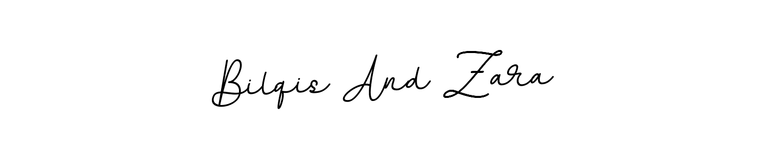 How to make Bilqis And Zara signature? BallpointsItalic-DORy9 is a professional autograph style. Create handwritten signature for Bilqis And Zara name. Bilqis And Zara signature style 11 images and pictures png