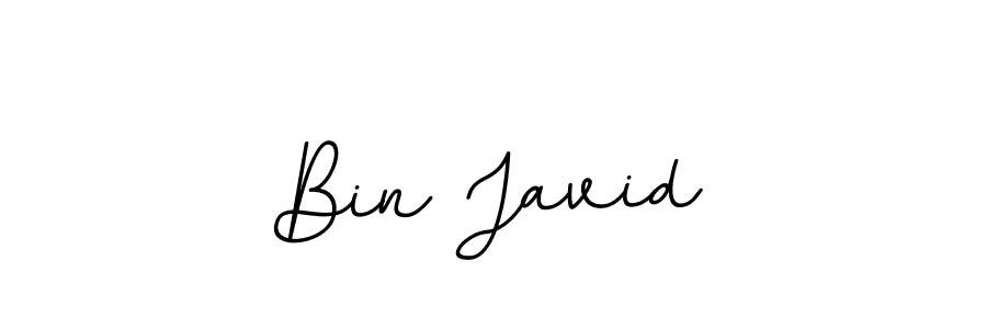 Also we have Bin Javid name is the best signature style. Create professional handwritten signature collection using BallpointsItalic-DORy9 autograph style. Bin Javid signature style 11 images and pictures png