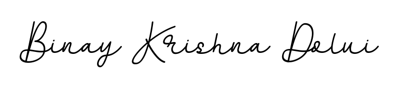 The BallpointsItalic-DORy9 handwriting style adds charm and authenticity to name Binay Krishna Dolui. A wonderful choice for personal thank-you notes. Binay Krishna Dolui signature style 11 images and pictures png