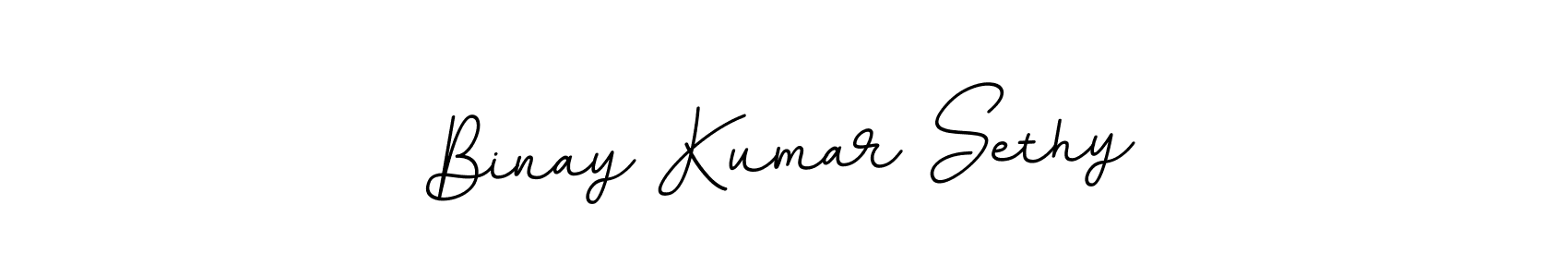 Binay Kumar Sethy stylish signature style. Best Handwritten Sign (BallpointsItalic-DORy9) for my name. Handwritten Signature Collection Ideas for my name Binay Kumar Sethy. Binay Kumar Sethy signature style 11 images and pictures png