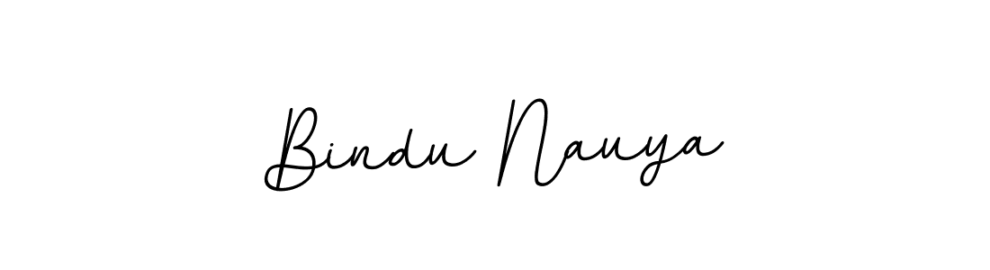 How to make Bindu Nauya signature? BallpointsItalic-DORy9 is a professional autograph style. Create handwritten signature for Bindu Nauya name. Bindu Nauya signature style 11 images and pictures png