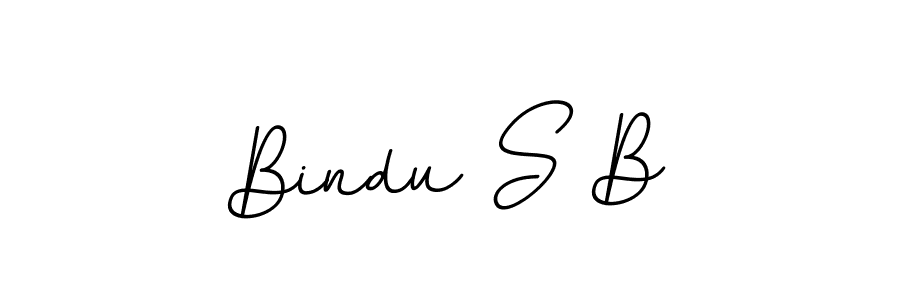 Create a beautiful signature design for name Bindu S B. With this signature (BallpointsItalic-DORy9) fonts, you can make a handwritten signature for free. Bindu S B signature style 11 images and pictures png