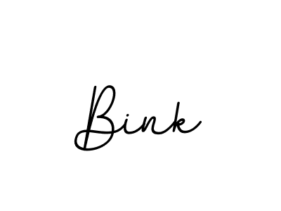 Design your own signature with our free online signature maker. With this signature software, you can create a handwritten (BallpointsItalic-DORy9) signature for name Bink. Bink signature style 11 images and pictures png