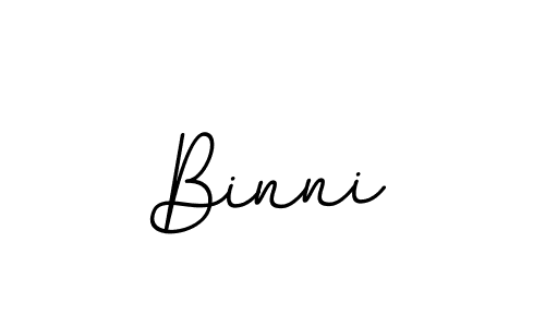 How to Draw Binni signature style? BallpointsItalic-DORy9 is a latest design signature styles for name Binni. Binni signature style 11 images and pictures png