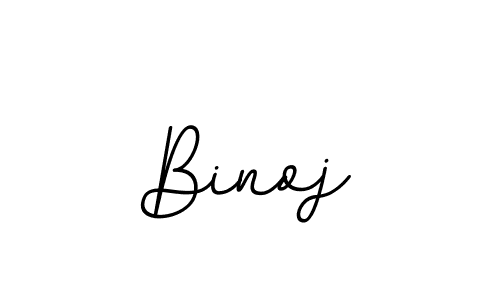 How to make Binoj name signature. Use BallpointsItalic-DORy9 style for creating short signs online. This is the latest handwritten sign. Binoj signature style 11 images and pictures png