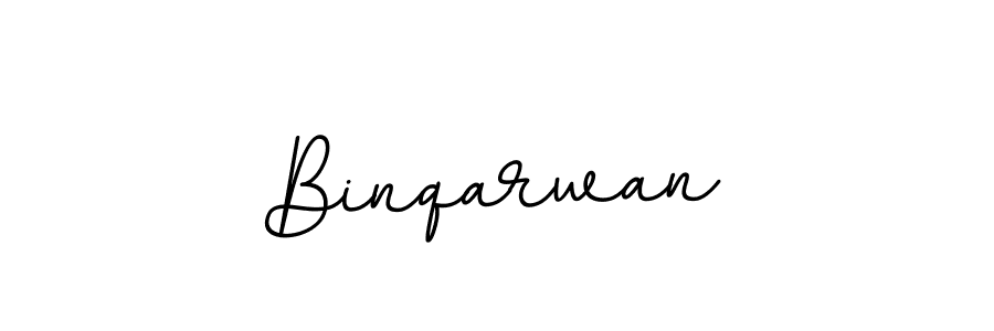 It looks lik you need a new signature style for name Binqarwan. Design unique handwritten (BallpointsItalic-DORy9) signature with our free signature maker in just a few clicks. Binqarwan signature style 11 images and pictures png