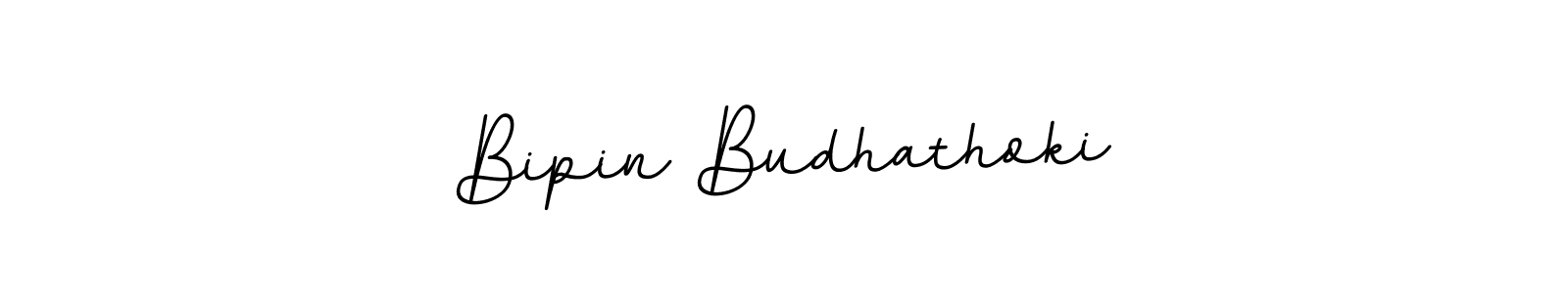 Use a signature maker to create a handwritten signature online. With this signature software, you can design (BallpointsItalic-DORy9) your own signature for name Bipin Budhathoki. Bipin Budhathoki signature style 11 images and pictures png