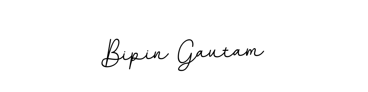 You should practise on your own different ways (BallpointsItalic-DORy9) to write your name (Bipin Gautam) in signature. don't let someone else do it for you. Bipin Gautam signature style 11 images and pictures png