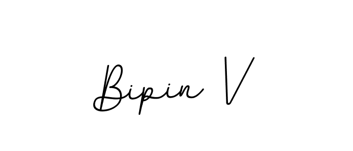 if you are searching for the best signature style for your name Bipin V. so please give up your signature search. here we have designed multiple signature styles  using BallpointsItalic-DORy9. Bipin V signature style 11 images and pictures png