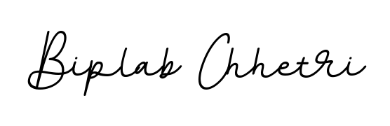 Looking for an artistic signature for Biplab Chhetri? The BallpointsItalic-DORy9 calligraphy style gives a sophisticated flow suitable for business cards and emails. Biplab Chhetri signature style 11 images and pictures png