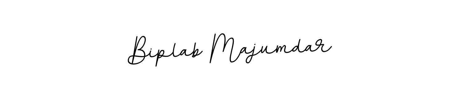 Make a beautiful signature design for name Biplab Majumdar. With this signature (BallpointsItalic-DORy9) style, you can create a handwritten signature for free. Biplab Majumdar signature style 11 images and pictures png