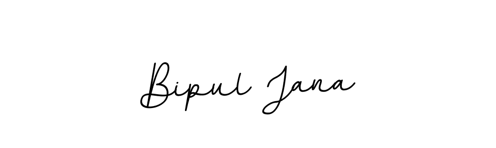 Design your own signature with our free online signature maker. With this signature software, you can create a handwritten (BallpointsItalic-DORy9) signature for name Bipul Jana. Bipul Jana signature style 11 images and pictures png