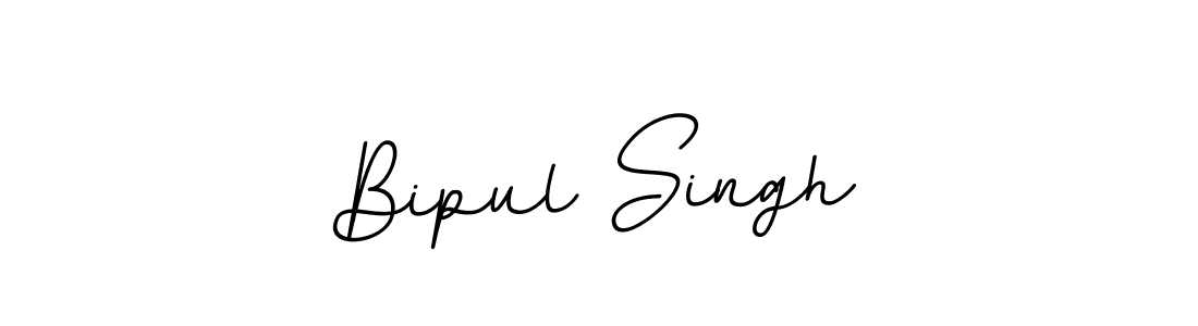 Design your own signature with our free online signature maker. With this signature software, you can create a handwritten (BallpointsItalic-DORy9) signature for name Bipul Singh. Bipul Singh signature style 11 images and pictures png