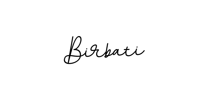 The best way (BallpointsItalic-DORy9) to make a short signature is to pick only two or three words in your name. The name Birbati include a total of six letters. For converting this name. Birbati signature style 11 images and pictures png