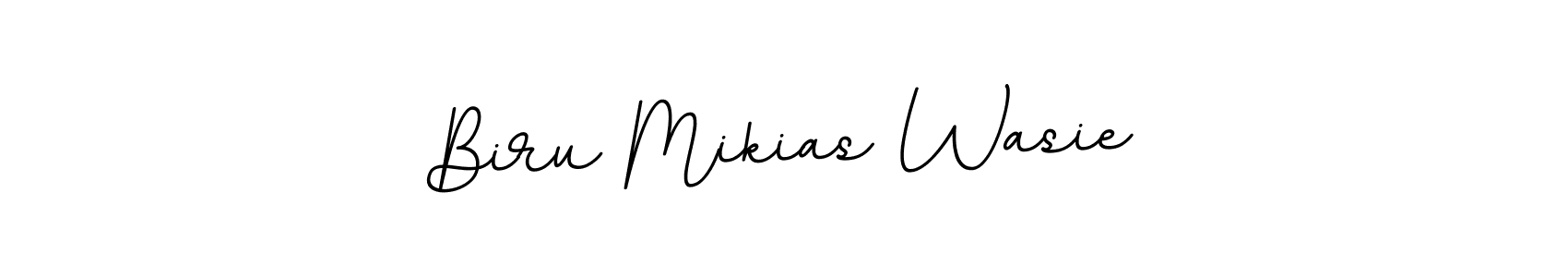 How to Draw Biru Mikias Wasie signature style? BallpointsItalic-DORy9 is a latest design signature styles for name Biru Mikias Wasie. Biru Mikias Wasie signature style 11 images and pictures png
