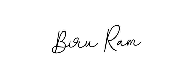 Biru Ram stylish signature style. Best Handwritten Sign (BallpointsItalic-DORy9) for my name. Handwritten Signature Collection Ideas for my name Biru Ram. Biru Ram signature style 11 images and pictures png