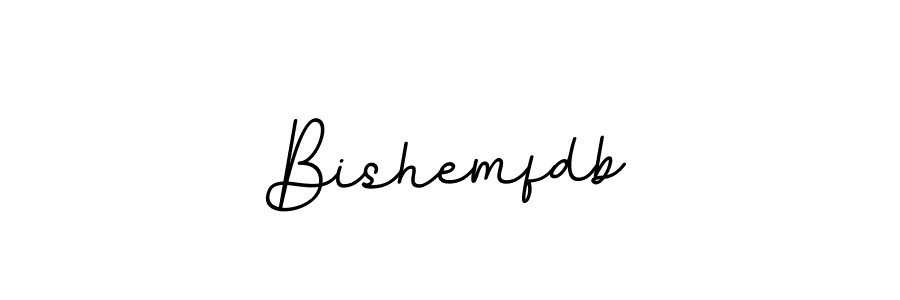 Make a beautiful signature design for name Bishemfdb. With this signature (BallpointsItalic-DORy9) style, you can create a handwritten signature for free. Bishemfdb signature style 11 images and pictures png