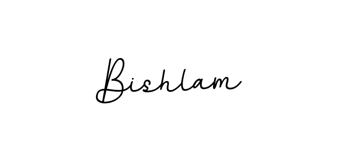 How to Draw Bishlam signature style? BallpointsItalic-DORy9 is a latest design signature styles for name Bishlam. Bishlam signature style 11 images and pictures png