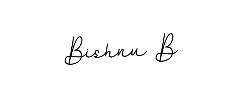 It looks lik you need a new signature style for name Bishnu B. Design unique handwritten (BallpointsItalic-DORy9) signature with our free signature maker in just a few clicks. Bishnu B signature style 11 images and pictures png