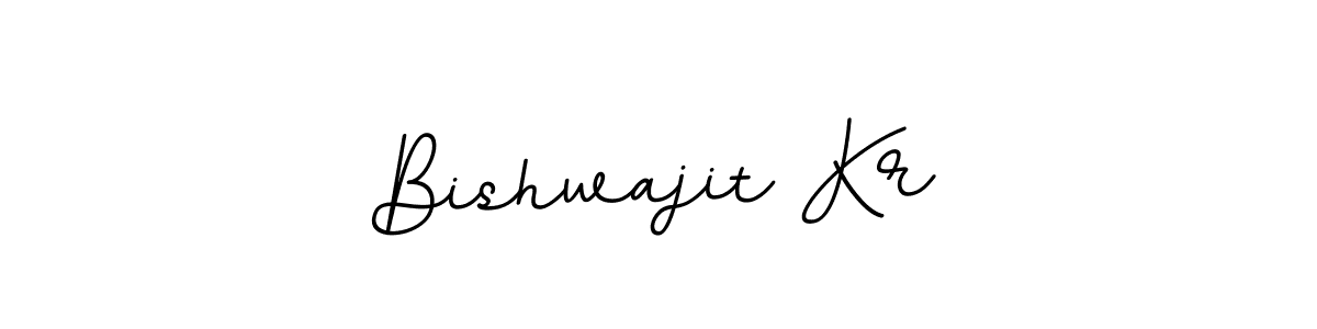 How to Draw Bishwajit Kr signature style? BallpointsItalic-DORy9 is a latest design signature styles for name Bishwajit Kr. Bishwajit Kr signature style 11 images and pictures png