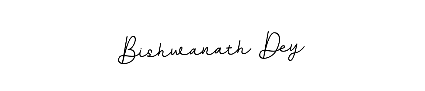 Use a signature maker to create a handwritten signature online. With this signature software, you can design (BallpointsItalic-DORy9) your own signature for name Bishwanath Dey. Bishwanath Dey signature style 11 images and pictures png