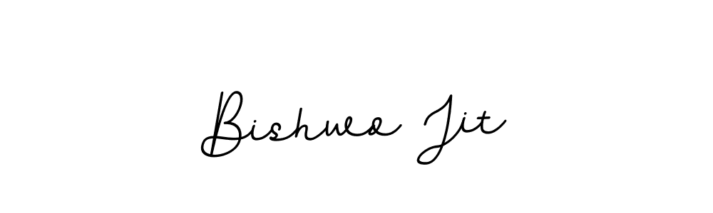 if you are searching for the best signature style for your name Bishwo Jit. so please give up your signature search. here we have designed multiple signature styles  using BallpointsItalic-DORy9. Bishwo Jit signature style 11 images and pictures png