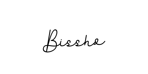 Create a beautiful signature design for name Bissho. With this signature (BallpointsItalic-DORy9) fonts, you can make a handwritten signature for free. Bissho signature style 11 images and pictures png