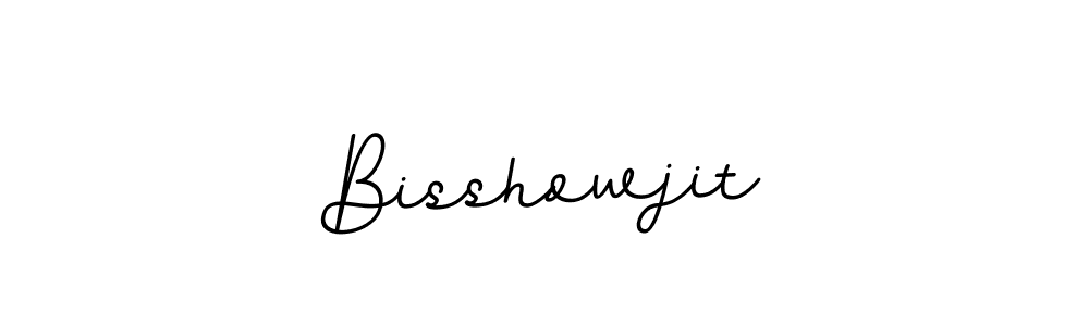 Make a beautiful signature design for name Bisshowjit. Use this online signature maker to create a handwritten signature for free. Bisshowjit signature style 11 images and pictures png