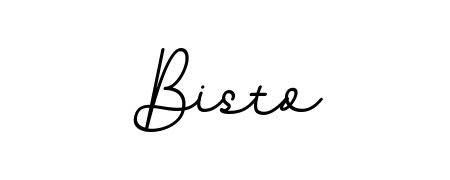 Personalize your online presence with Bisto signature rendered in elegant BallpointsItalic-DORy9 font. Great for website footers and blogs. Bisto signature style 11 images and pictures png