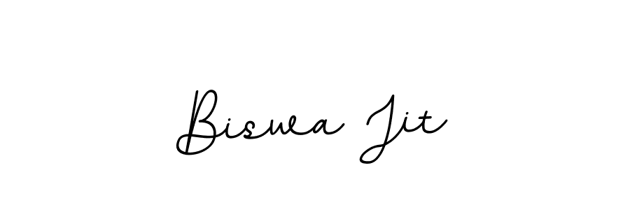 This is the best signature style for the Biswa Jit name. Also you like these signature font (BallpointsItalic-DORy9). Mix name signature. Biswa Jit signature style 11 images and pictures png