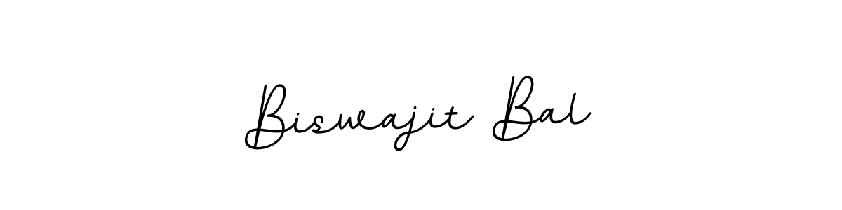 Design your own signature with our free online signature maker. With this signature software, you can create a handwritten (BallpointsItalic-DORy9) signature for name Biswajit Bal. Biswajit Bal signature style 11 images and pictures png