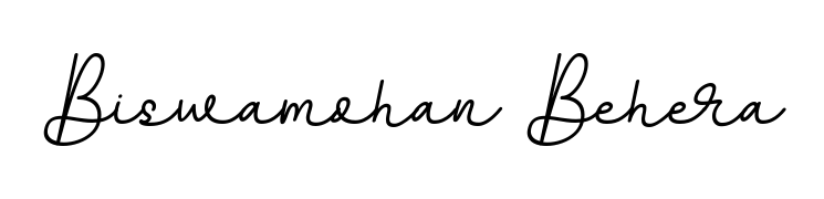 Achieve flawless digital penmanship with Biswamohan Behera name in BallpointsItalic-DORy9 font. The perfect tool for creating online signatures. Biswamohan Behera signature style 11 images and pictures png