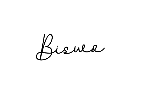 The best way (BallpointsItalic-DORy9) to make a short signature is to pick only two or three words in your name. The name Biswo include a total of six letters. For converting this name. Biswo signature style 11 images and pictures png