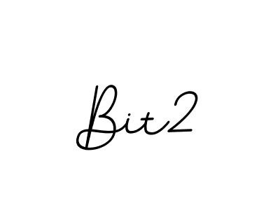 Check out images of Autograph of Bit2 name. Actor Bit2 Signature Style. BallpointsItalic-DORy9 is a professional sign style online. Bit2 signature style 11 images and pictures png