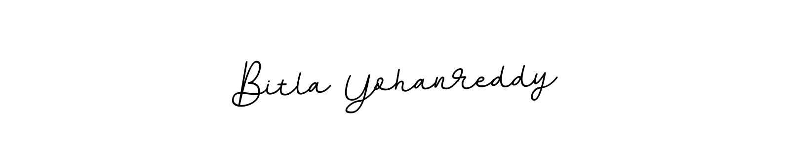 if you are searching for the best signature style for your name Bitla Yohanreddy. so please give up your signature search. here we have designed multiple signature styles  using BallpointsItalic-DORy9. Bitla Yohanreddy signature style 11 images and pictures png