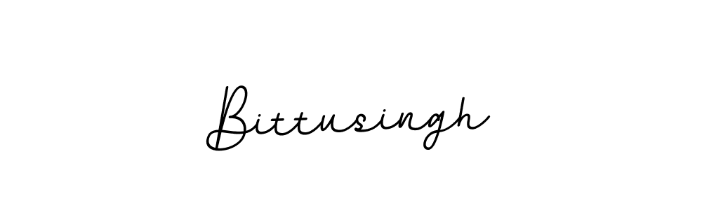 Bittusingh stylish signature style. Best Handwritten Sign (BallpointsItalic-DORy9) for my name. Handwritten Signature Collection Ideas for my name Bittusingh. Bittusingh signature style 11 images and pictures png