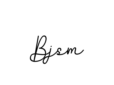 Make a beautiful signature design for name Bjsm. Use this online signature maker to create a handwritten signature for free. Bjsm signature style 11 images and pictures png