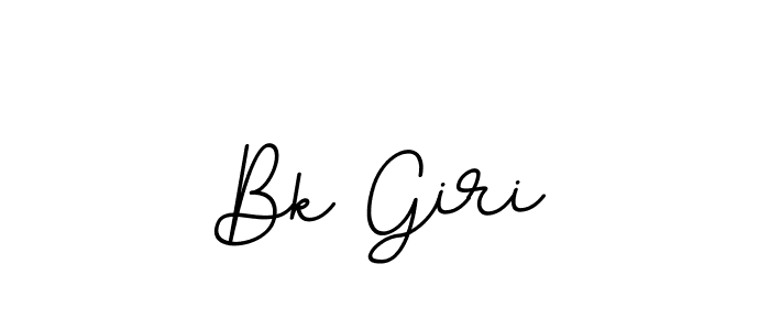 Make a beautiful signature design for name Bk Giri. Use this online signature maker to create a handwritten signature for free. Bk Giri signature style 11 images and pictures png