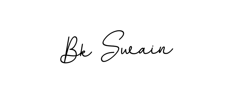 if you are searching for the best signature style for your name Bk Swain. so please give up your signature search. here we have designed multiple signature styles  using BallpointsItalic-DORy9. Bk Swain signature style 11 images and pictures png