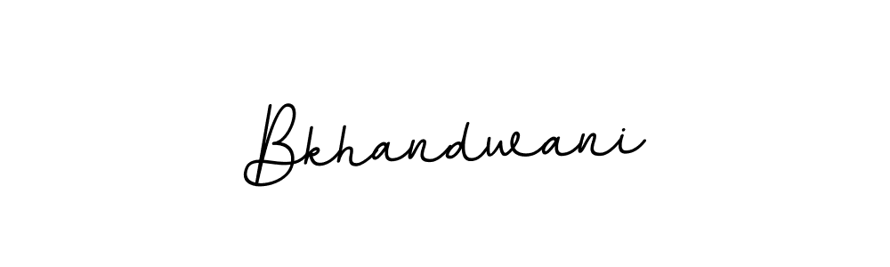 Make a beautiful signature design for name Bkhandwani. Use this online signature maker to create a handwritten signature for free. Bkhandwani signature style 11 images and pictures png