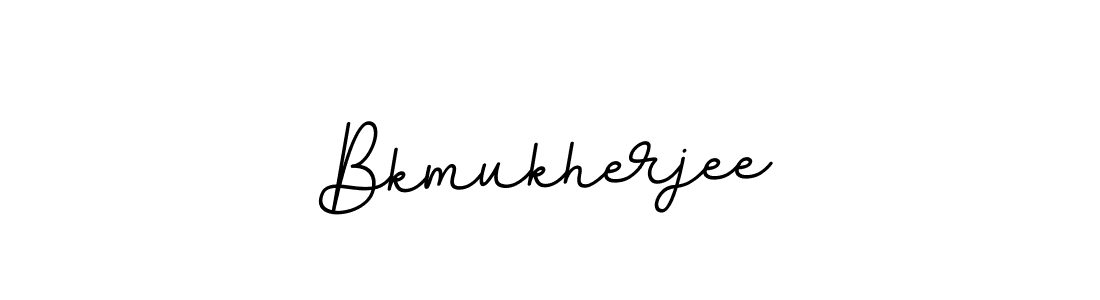 Make a beautiful signature design for name Bkmukherjee. Use this online signature maker to create a handwritten signature for free. Bkmukherjee signature style 11 images and pictures png