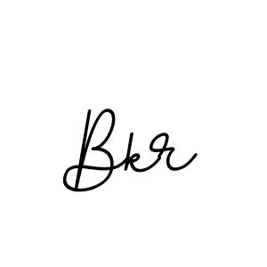 Design your own signature with our free online signature maker. With this signature software, you can create a handwritten (BallpointsItalic-DORy9) signature for name Bkr. Bkr signature style 11 images and pictures png