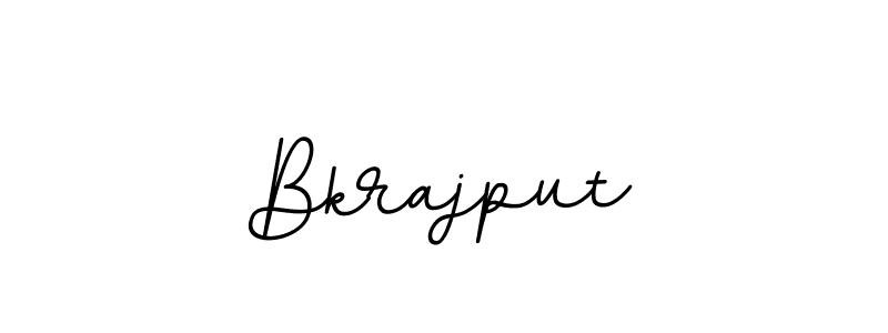 Use a signature maker to create a handwritten signature online. With this signature software, you can design (BallpointsItalic-DORy9) your own signature for name Bkrajput. Bkrajput signature style 11 images and pictures png